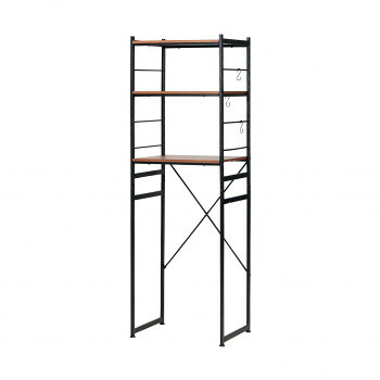 弘益(KOEKI) UTILITY 冷蔵庫ラック スチールラック ブラウン RZR4518BR 家具/収納 家具　ラック　その他