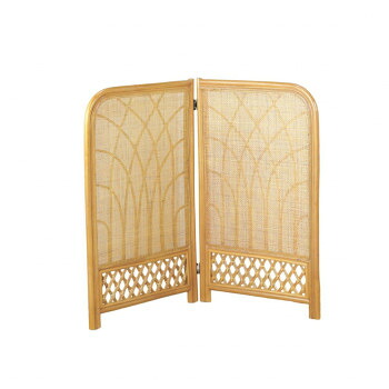 今枝商店 Romantic Rattan 籐スクリーン 2連(2パネル) ミドルタイプ B315 インテリア その他インテリア|DECO MAISON