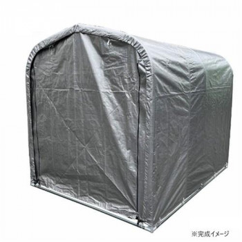 南榮工業 サイクルハウス 3台用エントリータイプ(SVU) シルバーユー ガーデニング･DIY・防殺虫 ガーデニング・花・植物・ＤＩＹ