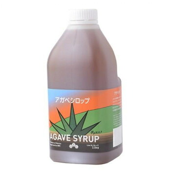 クインビーガーデン アガベシロップ 2.5kg×6本 軽食品 米・雑穀・パン・シリアル