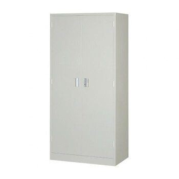 A4対応書庫/D:515タイプ 両開書庫 H1860 棚板4枚付 ニューグレー COM-FH52-G19 家具/収納 オフィス収納|DECO MAISON