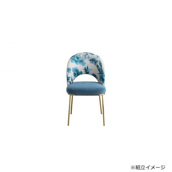 東馬(TOHMA) UP エルチェア (ブルー) BL ブルー 54686060 家具/収納 家具 イス テーブル|DECO MAISON