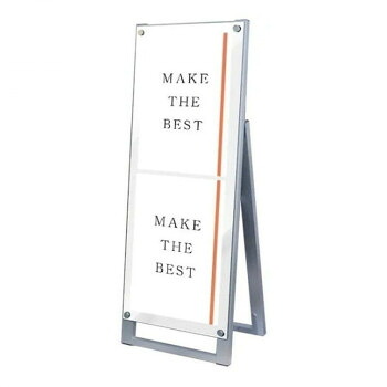 TOKISEI 常磐精工 ポスター用スタンド看板 A3縦縦片面ホワイト PSSK-A3TTKW 文具・玩具 文具|DECO MAISON