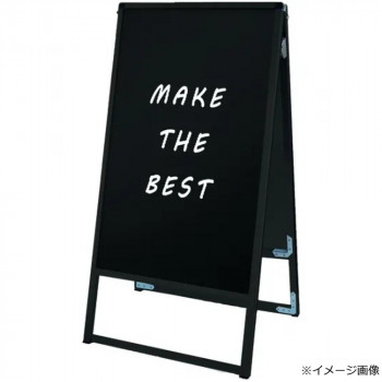 常磐精工 ブラックバリウススタンド看板 ブラックボード 450×900両面 BVASKBB-450X900R 文具・玩具 文具|DECO MAISON