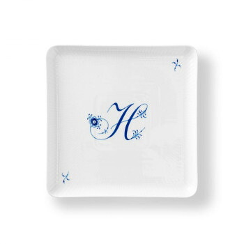 (C)ロイヤルコペンハーゲン アルファベット スクエアディッシュ 20cm H 1073778 家事用品 食器|DECO MAISON