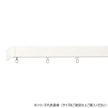 30018461 トーソー(TOSO) 装飾レール レガ-トユニ Mセット ホワイト シングル3.00m インテリア 敷物・カーテン|DECO MAISON