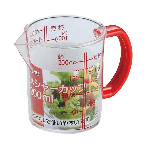 （まとめ） 和平フレイズジー・クック メジャーカップ 200ml GC-256 1個 【×5セット】