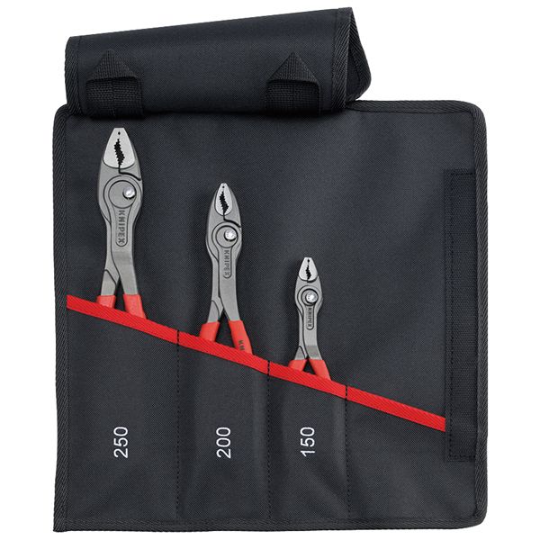 KNIPEX クニペックス ツイングリップ 3本セット 150 200 250mm サイズ330×109×40、 展開時 L430×H325mm 001961V01 工具