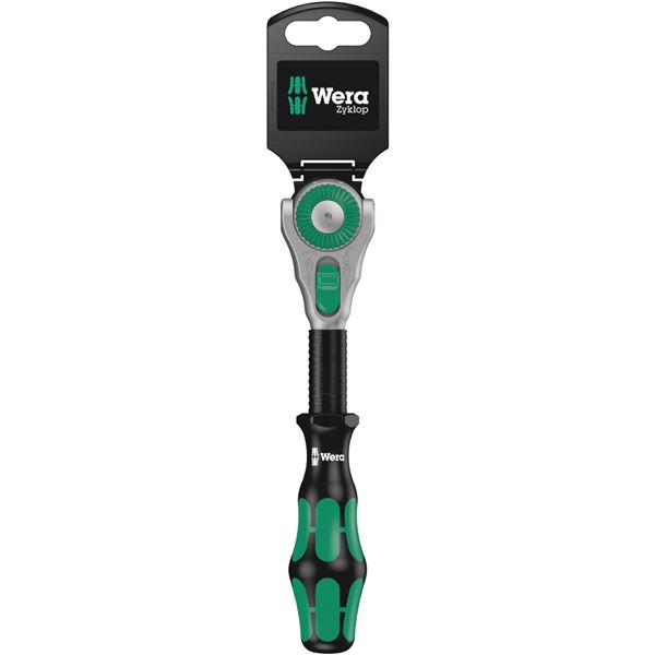 WERA ヴェラ 差込3/8DR Zyklopラチェットハンドル 72ギア 全長199mm 073261 工具 ツール DIY 作業工具 道具｜DECO MAISON
