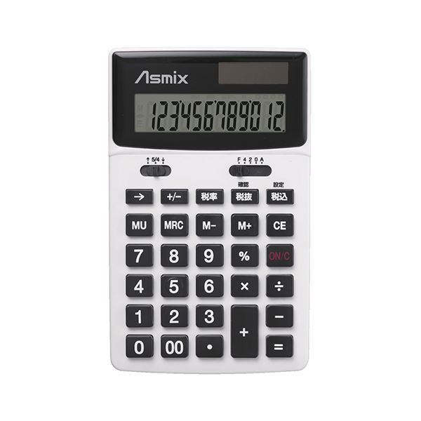 楽天市場】（まとめ） キヤノン カラフル電卓 ミニミニ卓上LS-100WT-SW