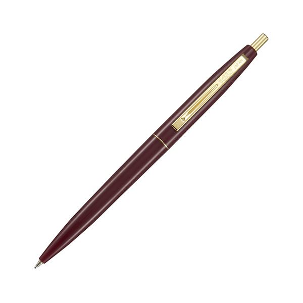 （まとめ） BIC油性ボールペン クリックゴールド 0.5mm 黒 （軸色 バーガンディ） CFCGBUR05BLKJ 1セット（12本） 【×3セット】