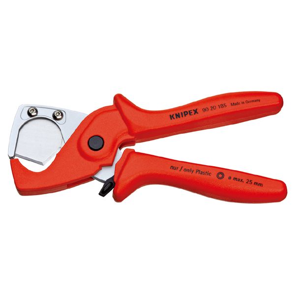 KNIPEX クニペックス プラスチックパイプカッター グラスファイバー強化プラスチック 全長185mm 9020-185 工具 ツール DIY