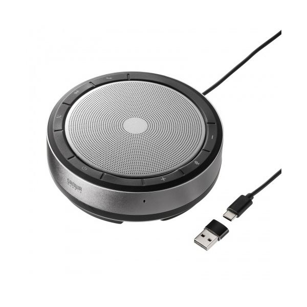 サンワサプライBluetooth会議スピーカーフォン（USB接続対応） MM-BTMSP6 1台｜DECO MAISON