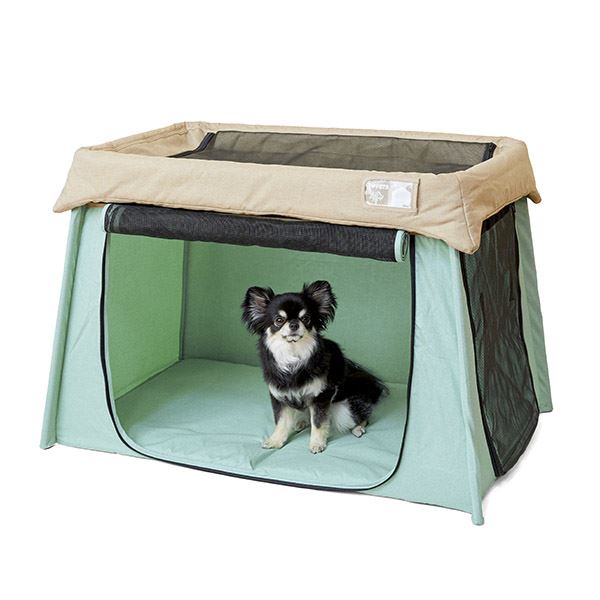 ペットにやさしいソフトワンサークル ミントグリーン (ペット住関連用品/ケイジ・サークル)【代引不可】