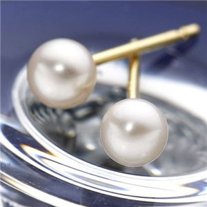 K18ベビーパールピアス 218706 (あこや真珠)|DECO MAISON