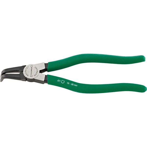 STAHLWILLE スタビレー 90°先曲 スナップリングプライヤー 19-60mm J21 全長170mm 6544 6 121 工具 ツール DIY 作業工具