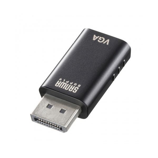 (まとめ) サンワサプライDisplayPort-VGA変換アダプタ AD-DPV05 1個 【×3セット】