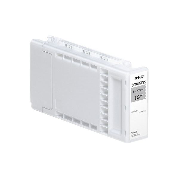 エプソンインクカートリッジ ライトグレー 350ml SC18LGY35 1個|DECO MAISON