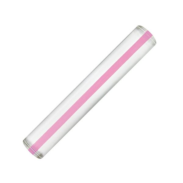 （まとめ） 共栄プラスチックカラーバールーペ 15cm ピンク CBL-700-P 1個 【×10セット】