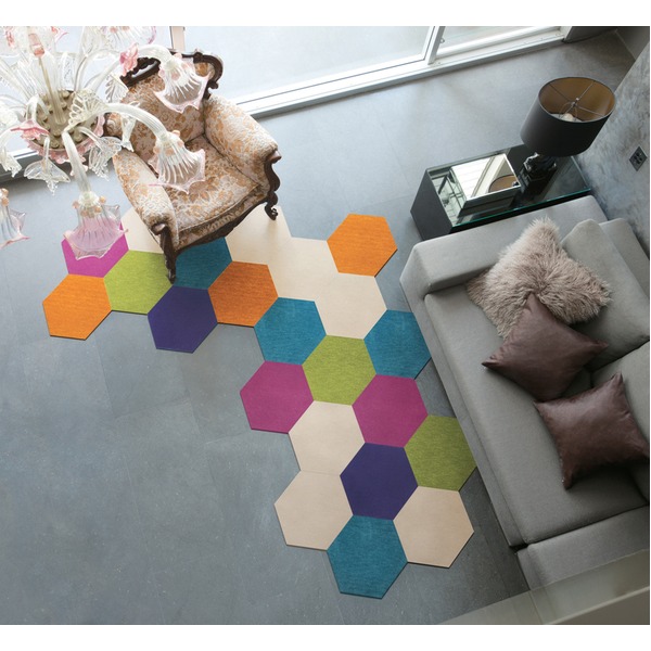 楽天市場】【全品対象クーポン配布中】 【送料無料】タイルカーペット