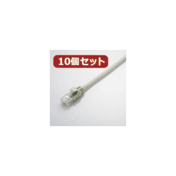 10個セット エレコム やわらかLANケーブル（Cat5E準拠） LD-CTY／LG3X10 8,034円