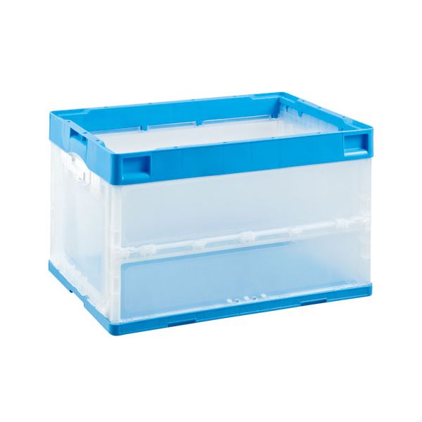 岐阜プラスチック工業 オリタタミコンテナ CB-51NR片扉 Aタイプ 〔フタ別売〕 折りたたみ コンテナ 収納 容器 オリコン