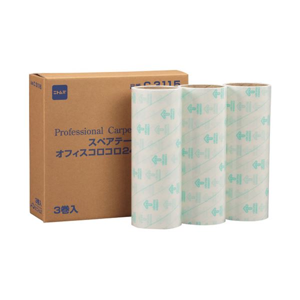 ニトムズ スペアオフィスコロコロ240 3巻入 C3115 4,452円