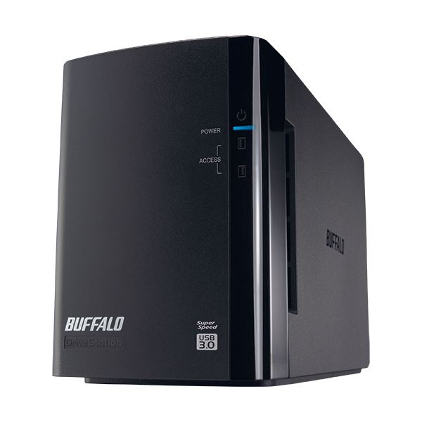 バッファロー 51%OFF ドライブステーションミラーリング機能搭載 外付けHDD USB3.0用 2ドライブ 流行のアイテム 6TB 日時指定不可 R1J HD-WL6TU3 1台