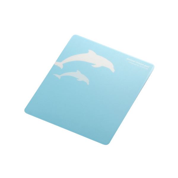 （まとめ）エレコム レーザー＆光学式マウス対応マウスパッド animal mousepad イルカ MP-111D 1枚 【&times;10セット】｜DECO MAISON