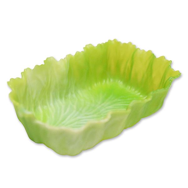 〔64個セット〕 ベジカップ お弁当カップ 角L G-レタス 3個入 抗菌効果 耐熱温度100度 耐冷温度0度 おかずカップ お弁当グッズ｜DECO MAISON