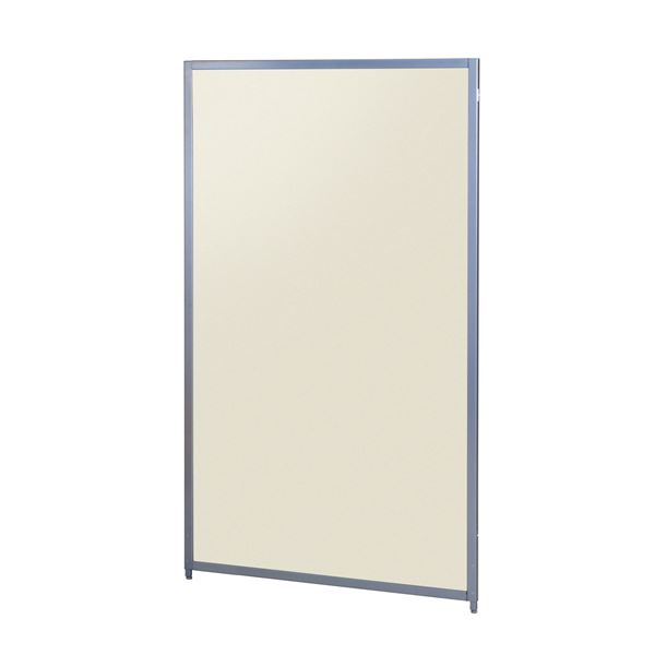 マグネットパーテーション/衝立 【アイボリー】 幅900×奥行20×高さ1525mm スチール製 〔リビング ダイニング〕 完成品【代引不可】 17,827円