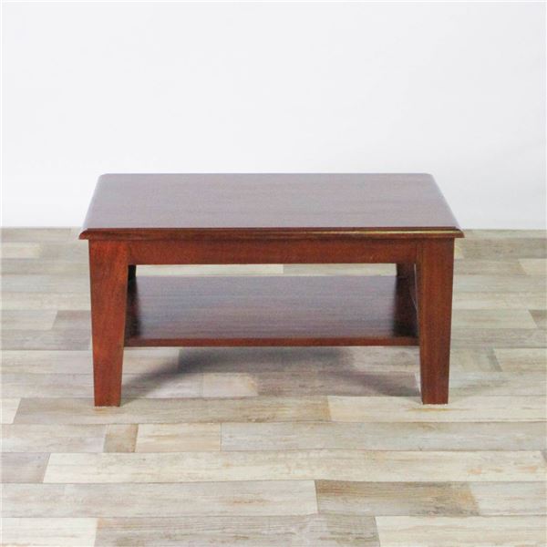 木製 ローテーブル/センターテーブル 【幅80~148cm×奥行50cm×高さ40cm】 無段階伸長式 マホガニー材 【完成品】【代引不可】|DECO MAISON