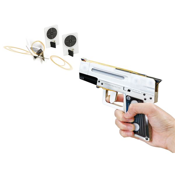 (まとめ)3連射ハンドガンクラフト 【×10個セット】