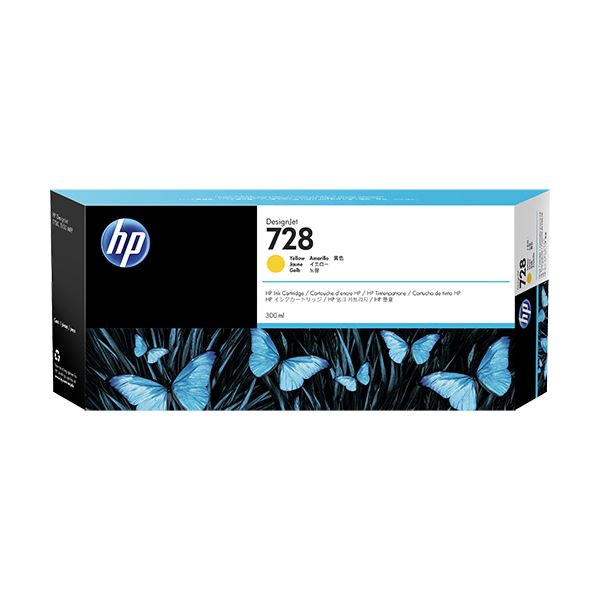 HP HP728 インクカートリッジイエロー 300ml F9K15A 1個｜DECO MAISON