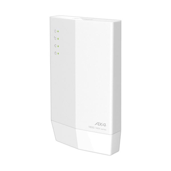 バッファロー AirStation無線LAN中継機 11ax/ac/n/g/b 1201+573Mbps WEX-1800AX4 1台【日時指定不可】