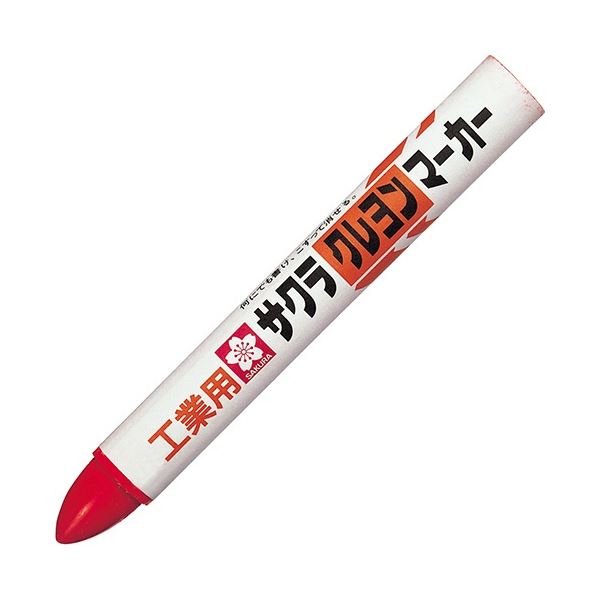 (まとめ) サクラクレパス 油性マーカー クレヨンマーカー あか GHY#19 1本 【×50セット】