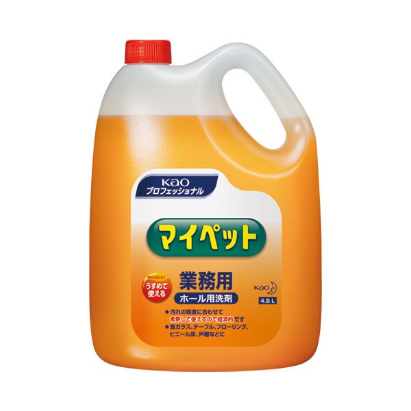(まとめ) 花王 マイペット 4.5L 業務用505613【×5セット】|DECO MAISON