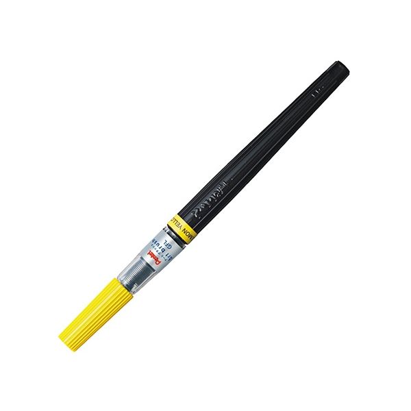 (まとめ) ぺんてる アートブラッシュレモンイエロー XGFL-105 1本 【×30セット】