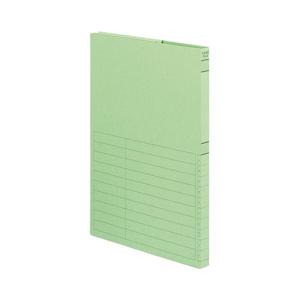 (まとめ) コクヨ ケースファイル-FS A4タテ背幅17mm 緑 A4-950G 1セット(5冊) 【×10セット】