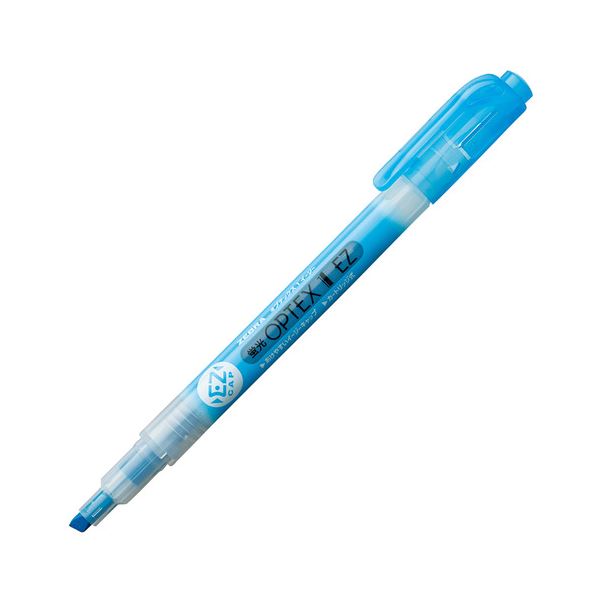 (まとめ) ゼブラ 蛍光オプテックス1 EZ 青 WKS11-BL 1本 【&times;300セット】｜DECO MAISON