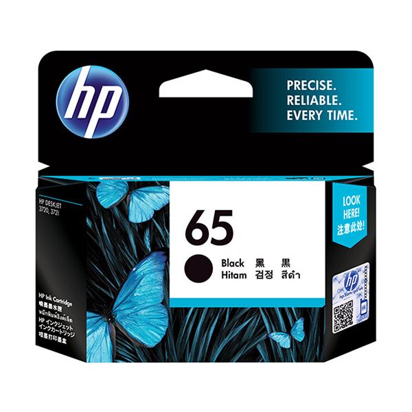 (まとめ) HP HP65 インクカートリッジ 黒N9K02AA 1個 【×10セット】