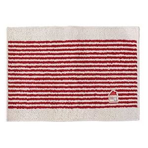 【40個セット】 カーサ 洗えるマット レッド 45×60cm(マット)|DECO MAISON