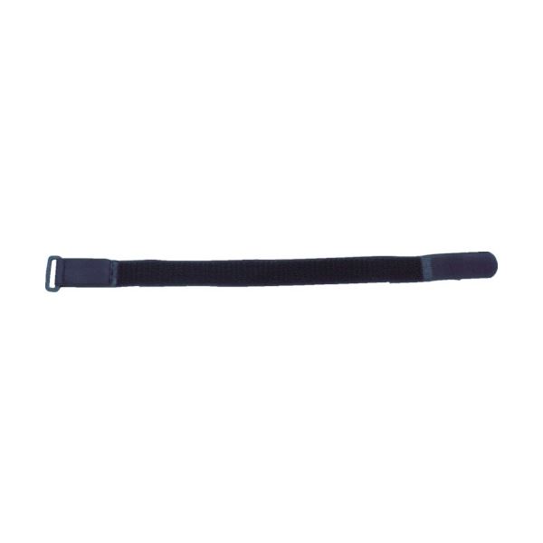 (まとめ) TRUSCO 伸縮マルチバンド 長さ300mm×幅25mm 黒 TMB-300-BK 1パック(2本) 【×10セット】
