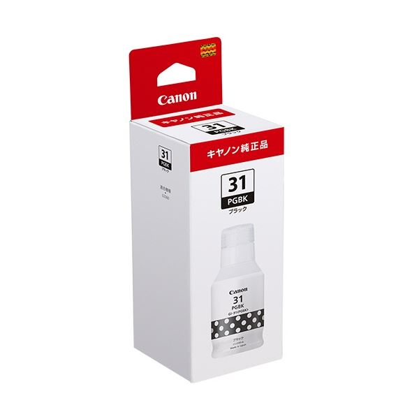 (まとめ) キヤノン インクボトル GI-31PGBK 顔料 ブラック 4527C001 1個 【×3セット】 5,990円