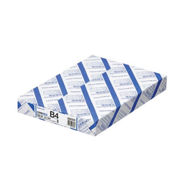 コクヨ KB用紙(共用紙)B4 KB-24 1箱(2500枚:500枚×5冊)|DECO MAISON