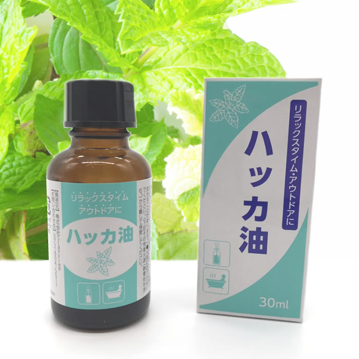 楽天市場 即納 在庫あり 当日出荷 限定数入荷 天然 ハッカ油 ビン 30ml 人気商品 国産 日本製 加齢臭対策 リラックス効果 花粉症 マスクアロマ ニオイ消し 口臭 虫よけ 殺虫効果 ハーブ 清涼感 Deco Maison