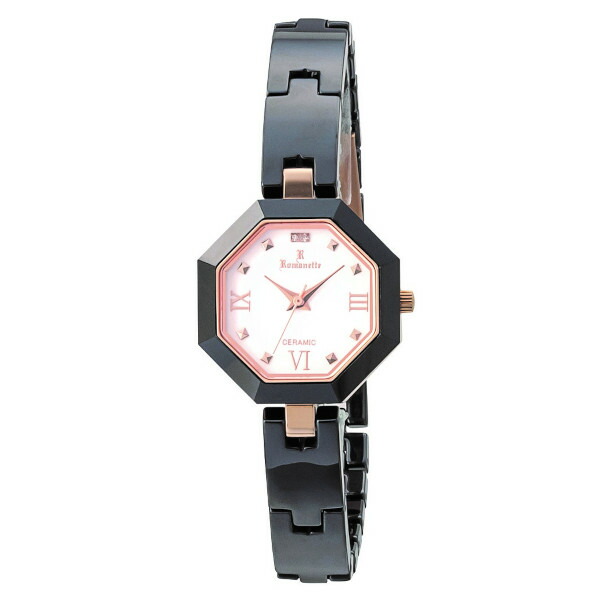 楽天市場】ロマネッティ 本ワニ革レディース腕時計 ゴールド RE-3530L