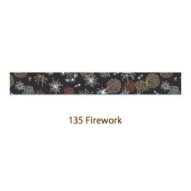 楽天市場 マスキングテープ 135 Firework メール便対応 マステ スクラップブッキング ラッピング コラージュ 柄 マステ ファイヤーワーク 花火 夏 デコレクションズ 生地 布地