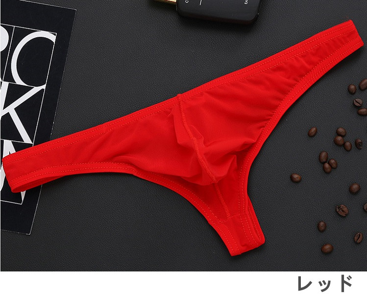 メンズTバック ストレッチ素材 無地 メンズインナー セクシーインナー 男性下着 jy506