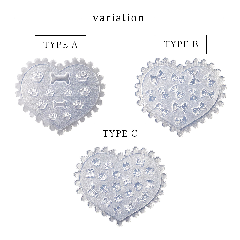 市場 ネイルツール シリコンモールド 全3タイプ おうち時間